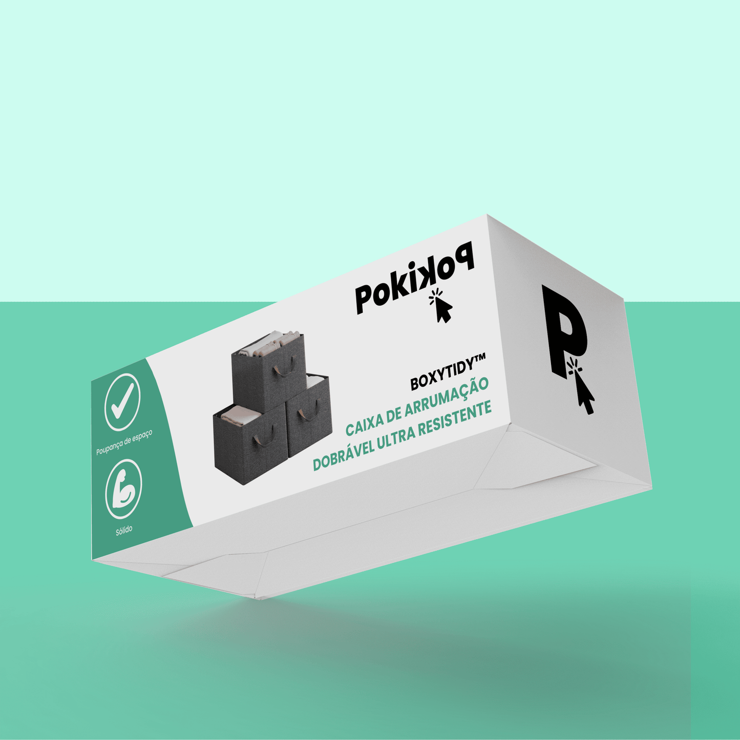 BoxyTidy™ - Caixa de Arrumação Dobrável Ultra Resistente