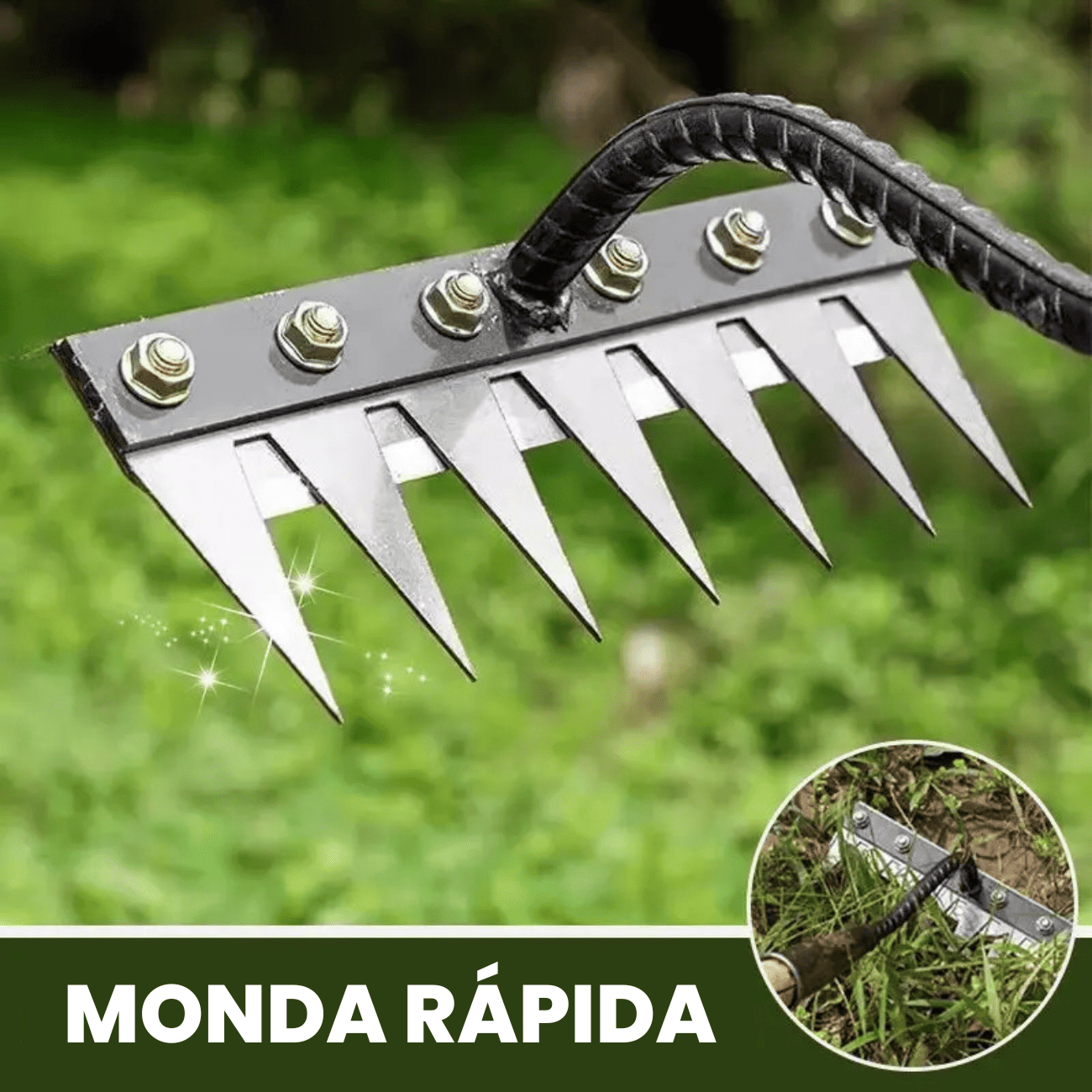 Rastelo de capina revolucionário
