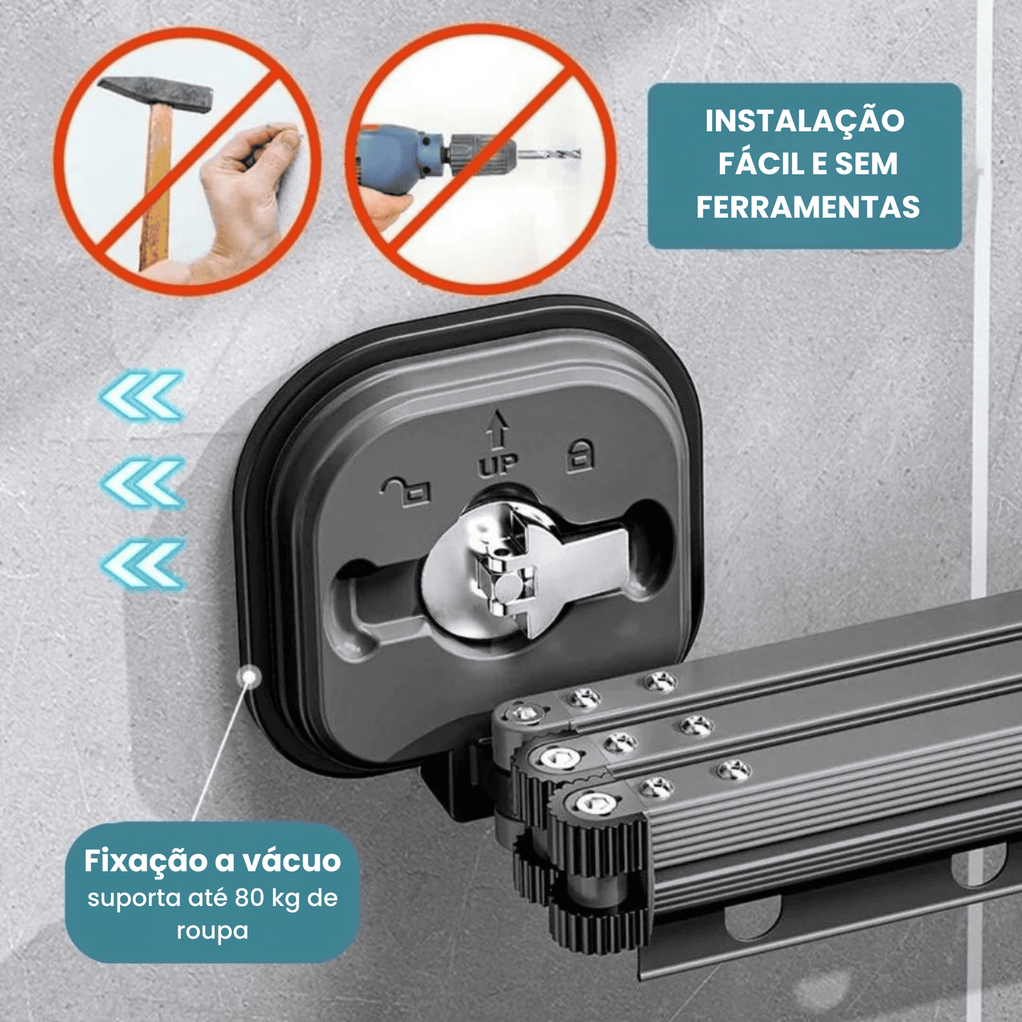 Estendal de Parede Pro