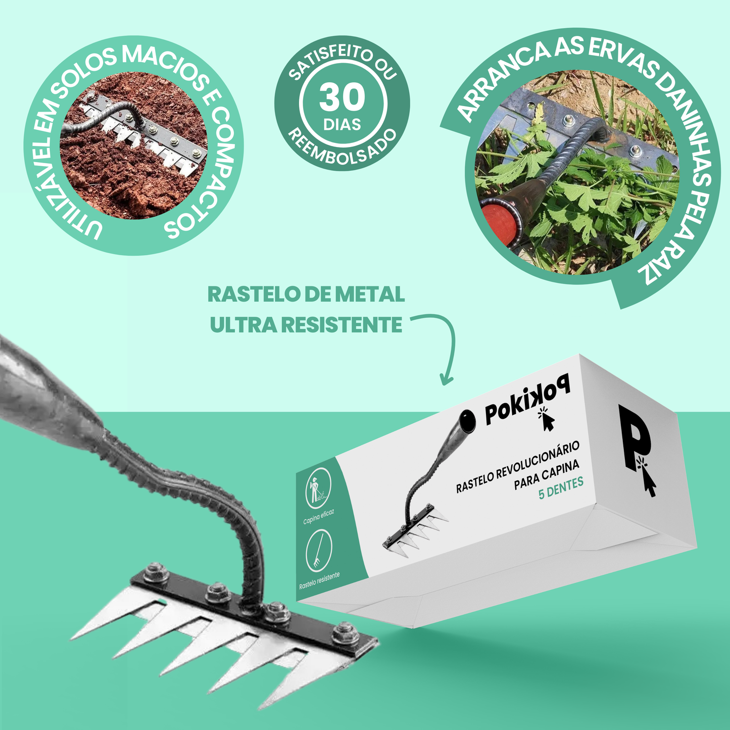 Rastelo de capina revolucionário