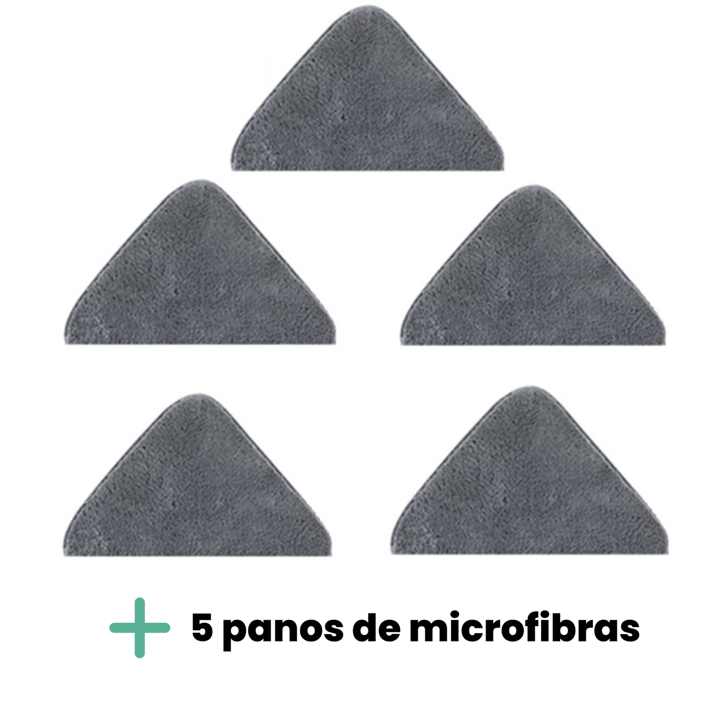5 panos de microfibras