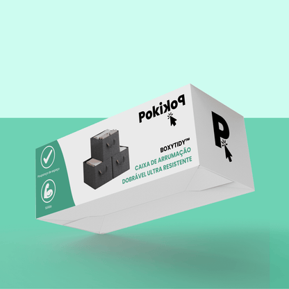 BoxyTidy™ - Caixa de Arrumação Dobrável Ultra Resistente