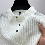 Polo de manga curta estilo tecido - Pokikop